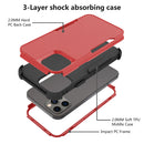 TWO TONE PC + TPU HYBRID PROTECTIVE CASE SHOCKPROOF CORNERS FOR IPHONE 13 PRO