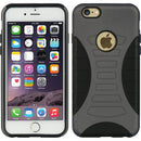 FOR IPHONE 6 / 6S HYBRID CASE BLACK  + GRENADE PC