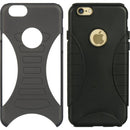 FOR IPHONE 6 / 6S HYBRID CASE BLACK  + GRENADE PC