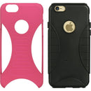 FOR IPHONE 6 / 6S HYBRID CASE BLACK  + GRENADE PC