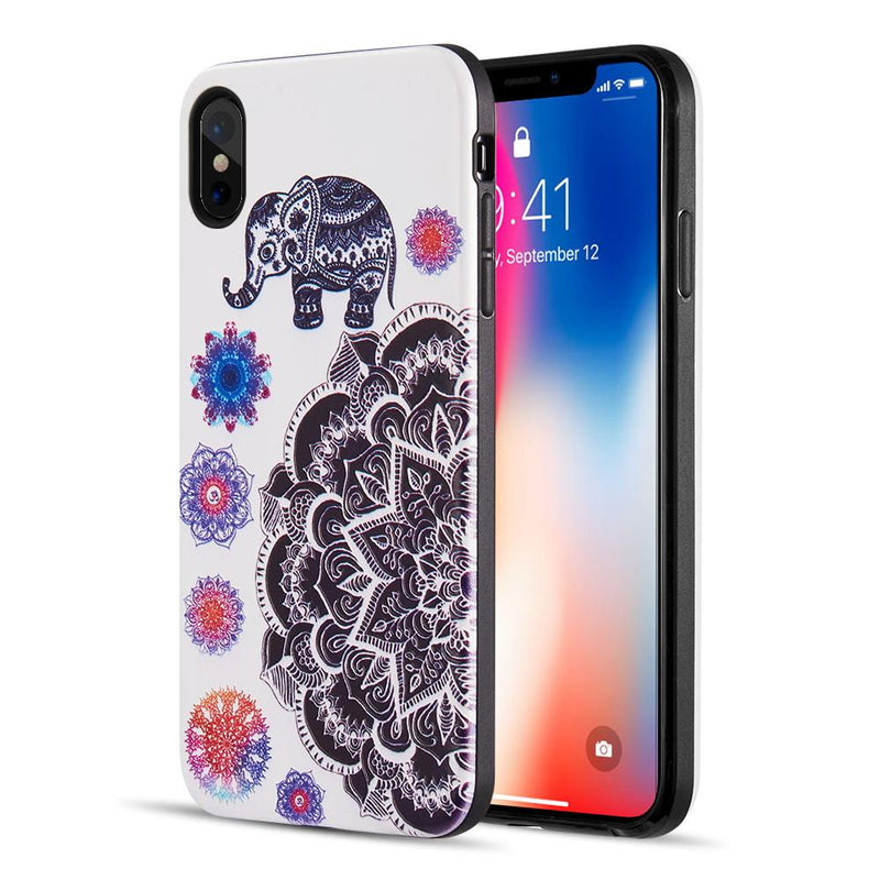 ART POP SERIES 3D EMBOSSED PRINTING HYBRID CASE FOR IPHONE XS MAX - DESIGN 010