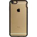 IPHONE 6 PLUS/6S PLUS CASE BLACK  EMBED CLEAR PC WITH BUMPER FRAME - GOLD