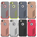 FOR IPHONE 7 MOVEMENT HYBRID CASE TPU + PC COVER