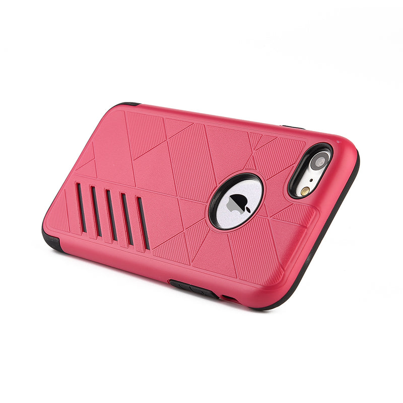 FOR IPHONE 7 MOVEMENT HYBRID CASE TPU + PC COVER