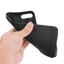 FOR IPHONE 7 CARBON GRADE HYBRID CASE WITH BLACK FRAME