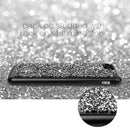 FOR IPHONE 7 DIAMOND PLATINUM COLLECTION HYBRID BUMPER  BLACK & SILVER