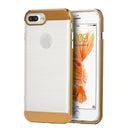 FOR IPHONE 7 PLUS FLUXSILK HYBRID  PC CASE - BLUE