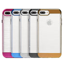 FOR IPHONE 7 PLUS FLUXSILK HYBRID  PC CASE - BLUE