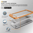 FOR IPHONE 7 PLUS FLUXSILK HYBRID  PC CASE - BLUE