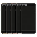 FOR IPHONE 7 PLUS CARBON GRADE HYBRID CASE WITH BLACK FRAME
