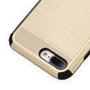 IPHONE 8 PLUS/ 7 PLUS SILKEE ARMOR ANTI SHOCK PC + TPU DUAL HYBRID CASE - GOLD