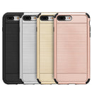 IPHONE 8 PLUS/ 7 PLUS SILKEE ARMOR ANTI SHOCK PC + TPU DUAL HYBRID CASE - GOLD