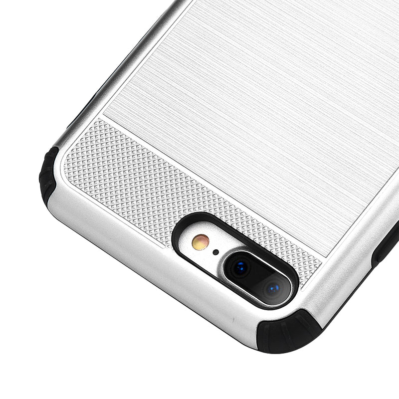 IPHONE 8 PLUS/ 7 PLUS SILKEE ARMOR ANTI SHOCK PC + TPU DUAL HYBRID CASE - GOLD