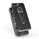 IPHONE 7 PLUS THE TORCH HYBRID CASE ELECTROPLATED BLACK PC BACK PLATE