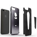 IPHONE 7 PLUS THE TORCH HYBRID CASE ELECTROPLATED BLACK PC BACK PLATE