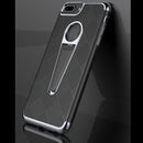 IPHONE 7 PLUS THE TORCH HYBRID CASE ELECTROPLATED BLACK PC BACK PLATE