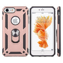 IPHONE SE(2020)/8/7/6 RUBBERIZED HYBRID PROTECTIVE CASE W/ RING STAND