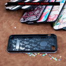 FOR IPHONE 8 / 7 ART POP SERIES 3D EMBOSSED PRINTING HYBRID CASE - DESIGN 013