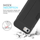 IPHONE 7 / 8 CARD TO GO II HYBRID CASE PC + TPU WITH CARD SLOT - BLACK