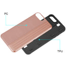 THE KARD DUAL HYBRID CASE WITH CARD SLOT MAGNETIC CLOSURE IPHONE 8 / 7 - GOLD