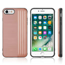 THE KARD DUAL HYBRID CASE WITH CARD SLOT MAGNETIC CLOSURE IPHONE 8 / 7 - GOLD