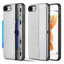 THE KARD DUAL HYBRID CASE WITH CARD SLOT MAGNETIC CLOSURE IPHONE 8 / 7 - GOLD