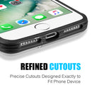 THE KARD DUAL HYBRID CASE WITH CARD SLOT MAGNETIC CLOSURE IPHONE 8 / 7 - GOLD