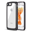 IPHONE 8 / 7 PROTECTIVE HYBRID CASE 2 TONE FRAME AND  CLEAR ACRYLIC BACK PLATE