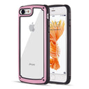 IPHONE 8 / 7 PROTECTIVE HYBRID CASE 2 TONE FRAME AND  CLEAR ACRYLIC BACK PLATE