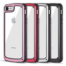 IPHONE 8 / 7 PROTECTIVE HYBRID CASE 2 TONE FRAME AND  CLEAR ACRYLIC BACK PLATE