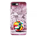 IPHONE 8 / 7 PLUS ART POP SERIES 3D EMBOSSED PRINTING HYBRID CASE