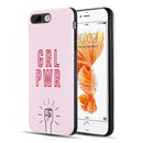 IPHONE 8 / 7 PLUS ART POP SERIES 3D EMBOSSED PRINTING HYBRID CASE