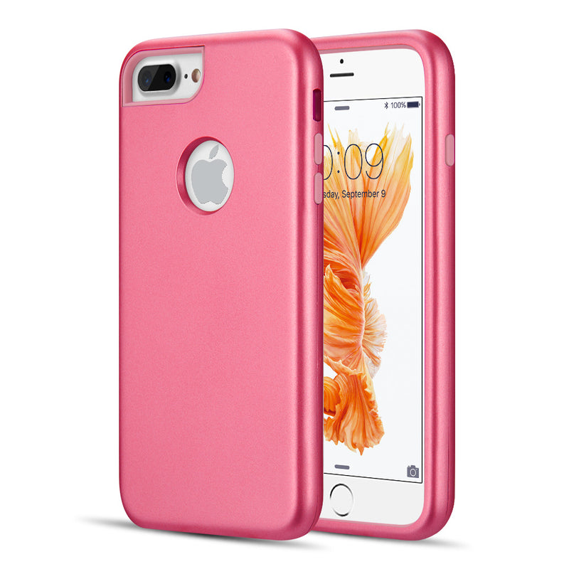 IPHONE 8 / 7 / 6 PLUS 2 TONE TPU PC COVER HYBRID PROTECTION CASE