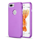 IPHONE 8 / 7 / 6 PLUS 2 TONE TPU PC COVER HYBRID PROTECTION CASE