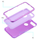 IPHONE 8 / 7 / 6 PLUS 2 TONE TPU PC COVER HYBRID PROTECTION CASE