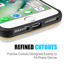 IPHONE 8/7 PLUS KARD DUAL HYBRID CASE CARD SLOT &MAGNETIC CLOSURE - GOLD