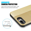IPHONE 8/7 PLUS KARD DUAL HYBRID CASE CARD SLOT &MAGNETIC CLOSURE - GOLD