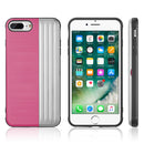 IPHONE 8/7 PLUS KARD DUAL HYBRID CASE CARD SLOT &MAGNETIC CLOSURE - GOLD