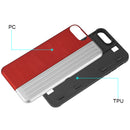 IPHONE 8/7 PLUS KARD DUAL HYBRID CASE CARD SLOT &MAGNETIC CLOSURE - GOLD