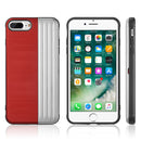 IPHONE 8/7 PLUS KARD DUAL HYBRID CASE CARD SLOT &MAGNETIC CLOSURE - GOLD