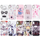 ART POP SERIES 3D EMBOSSED PRINTING HYBRID CASE FOR IPHONE XS / X