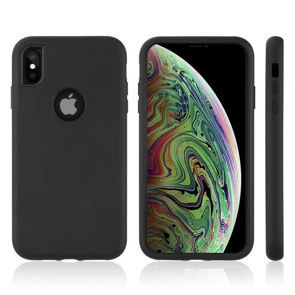 IPHOHE XS/X DUAL MAX SERIES 2 TONE COVER HYBRID PROTECTION CASE