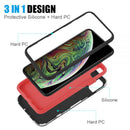 IPHOHE XS/X DUAL MAX SERIES 2 TONE COVER HYBRID PROTECTION CASE