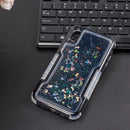 MILITARY PROTECTIVE WATERFALL SERIES LIQUID QUICKSAND CASE FOR IPHONE XS/X