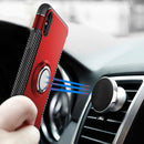 THE CARBON EDGE SPORTS HYBRID CASE WITH CIRCO MAGSTAND FOR IPHONE XS MAX RED