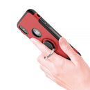 THE CARBON EDGE SPORTS HYBRID CASE WITH CIRCO MAGSTAND FOR IPHONE XS MAX RED