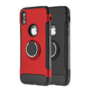 THE CARBON EDGE SPORTS HYBRID CASE WITH CIRCO MAGSTAND FOR IPHONE XS MAX RED