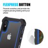 IPHONE XS MAX  VISPRO SERIES DUAL TONE TOUGH HYBRID PROTECTION CASE BLUE