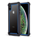 IPHONE XS MAX  VISPRO SERIES DUAL TONE TOUGH HYBRID PROTECTION CASE BLUE