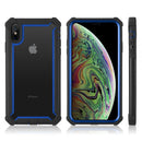 IPHONE XS MAX  VISPRO SERIES DUAL TONE TOUGH HYBRID PROTECTION CASE BLUE